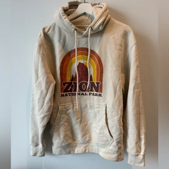 Zion National Park Hoodie EUC Adult Medium - Picture 4 of 4